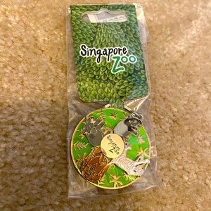 🇸🇬 Singapore Zoo keychain Singapore souvenir
